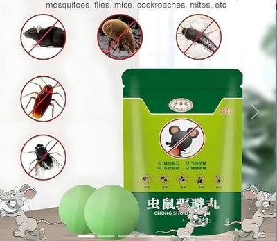 TerraGuard: Botanical Rodent Repellent Spheres (10-Tablet Pack)