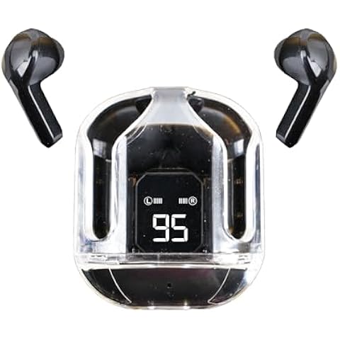 Aether™: Crystal Transparent Wireless Earbuds